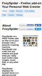 Mobile Screenshot of foxyspider.com