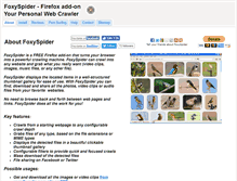Tablet Screenshot of foxyspider.com